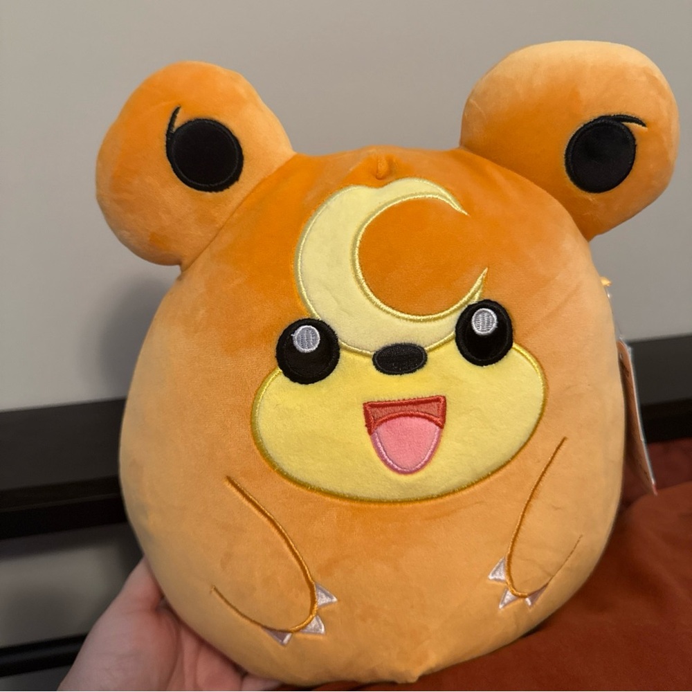 Teddiursa Squishmallows Pokemon 12 inch Plush NWT